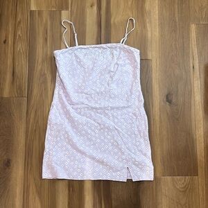 light purple mini dress